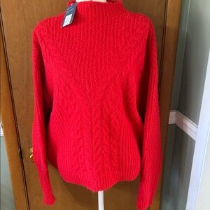 Universal Thread Vibrant Red Turtleneck Sweater
